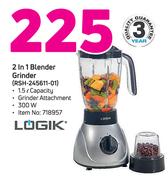 Logik 2-In-1 Blender Grinder RSH-245611-01