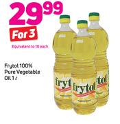 Frytol 100% Pure Vegetables Oil-1Ltr
