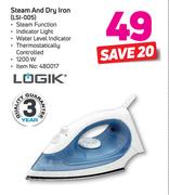 Logik Steam And Dry iron LSI-005