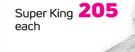 Design Super King Dobby Stripe Inners-Each