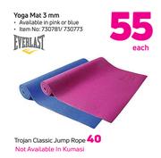 Everlast Yoga Mat 3mm-Each