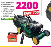 Trimtech 6HP Lawnmower Combo Pack COMBO FT6COMB