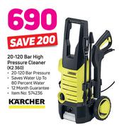 Karcher 20-120 Bar High Pressure Cleaner K2 360