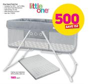 Little One One Hand Fold Cot