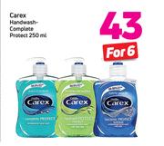 Carex Handwash-Complete Protect-6 x 250ml 