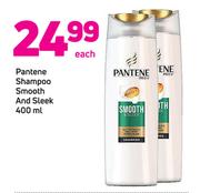 Pantene Shampoo Smooth And Sleek-400ml Each