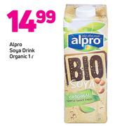 Alpro Soya Drink Organic-1Ltr
