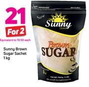 Sunny Brown Sugar Sachet-2x1kg