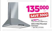 60Cm Wall Mounted Extractor
