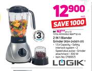 Logik 2 In 1 Blender Grinder RSH 245611 01