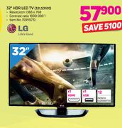 LG 32" HDR LED TV 32LS3100