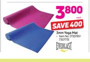 Everlast 3mm Yoga Mat-Each