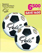 Peli Signature Soccer Ball Size 5-Each