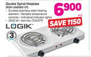 Logik Double Spiral Hotplate RSH 246083 01