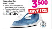 Logik Steam And Dry Iron LSI 005