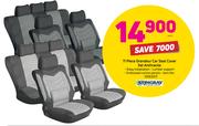 Stingray 11-Piece Grandeur Car Seat Cover Set Anthracite-Each