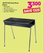 JB100 Midi Steel Braai BRAAI-Each