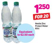 Nestle Zinc Protect Water-20x60cl