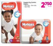 Huggies Dry Comfort Diapers-Per Pack