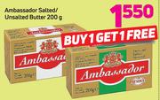 Ambassador Salted/Unsalted Butter-200g
