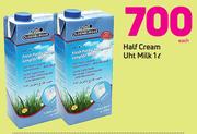 Half Cream UHT Milk-1Ltr Each