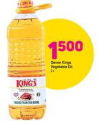 Devon Kings Vegetables Oil-2Ltr