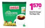 Gold Kiwi Ginger Tea Bags-40g Each