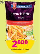 Emborg French Fries-2.5kg
