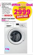 Bosch 6Kg Front Loader Washing Machine White