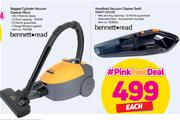 Bennett Read Bagged Cylinder Vacuum Cleaner Micro Or Handheld Vacuum Cleaner Swift HVC131-Each