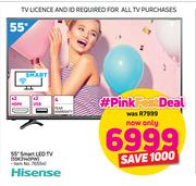 Hisense 55" Smart LED TV