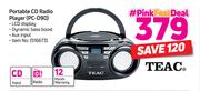 Teac Portble CD Radio Player PC-D90