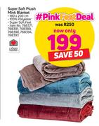 Always Home Super Soft Plush Mink Blanket