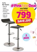 Corfu Bar Stools-Pack 2