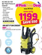 Karcher K2 360 20-120 Bar High Pressure Cleaner