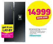 Hisense 670L Side By Side Fridge (H670SMB WD)