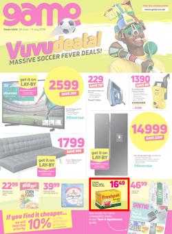 Game Zambia : Vuvudeala! (28 June - 11 July 2018), page 1