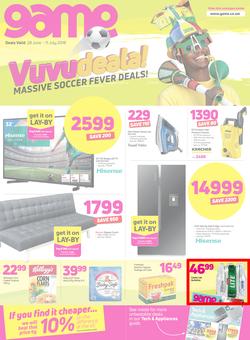 Game Zambia : Vuvudeala! (28 June - 11 July 2018), page 1