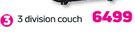 Gommagomma 3 Division Couch