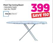 Mainstays Mesh Top Ironing Board
