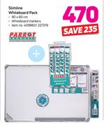 Parrot Slimline Whiteboard Pack