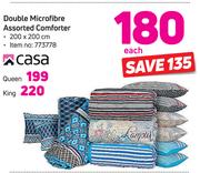 Casa Queen Microfibre Assorted Comforter