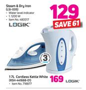 Logik Steam & Dry Iron (LSI 005)