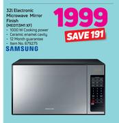 Samsung 32L Electric Microwave Mirror Finish (ME0113M1 XF)
