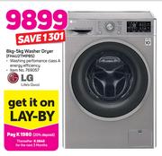 LG 8Kg-5Kg Washer Dryer (FH4U2TMP8S)