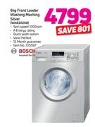 Bosch 6Kg Front Loader Washing Machine Silver (WAB20268)