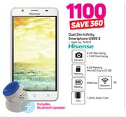 Hisense Dual SIM Infinity SmartphoneU989 S Including Bluetooth Speaker