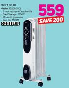 Goldair Slim 7 Fin Oil Heater (GSOR-700)