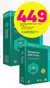 Kaspersky Anti-Virus 2018 User 1 Year (3 User 1)