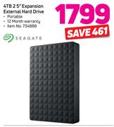 Seagate 4TB 2.5" Expansion External Hard Drive